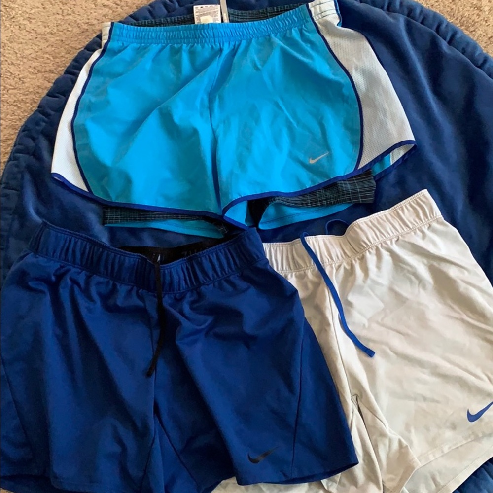 3 Nike running shorts combo